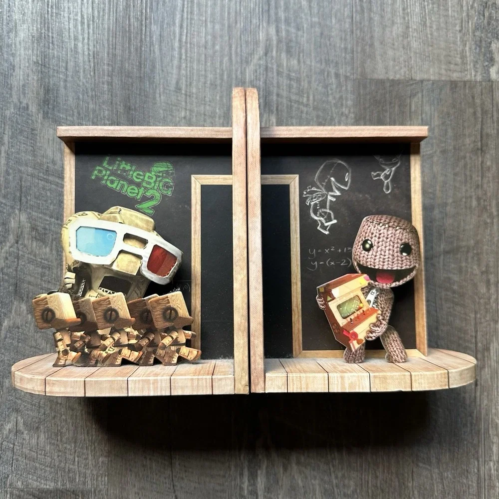 LittleBigPlanet 2 BOOKENDS ONLY Collector's Edition Box Set 2010 2011 Sony